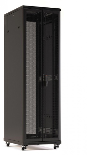 Шкаф напольный TTR-4788-DD-RAL9005 19-дюймовый 47U 2277x800х800 мм (ВхШхГ)