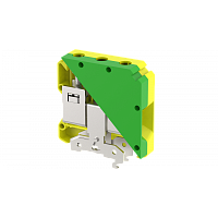 Клемма заземления винтовая 50 мм2, на 2 подключения ET50 | код 1109070000 | Elmex