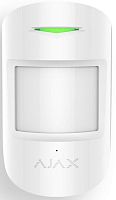 Датчик движения и разбития стекла комбинированный (CombiProtect white) | код 00-00105529 | Ajax