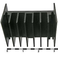 Радиатор охлаждения RUICHI BLA023-25, алюминиевый | код 65483 | Ruichi