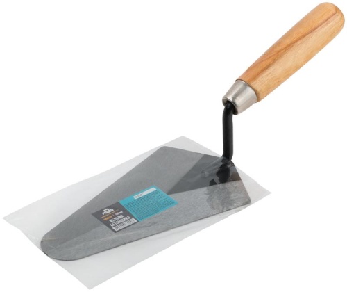 Кельма бетонщика, инструментальная сталь, деревянная ручка 180 мм | код 04882М | FIT фото 3 Кельма бетонщика, инструментальная сталь, деревянная ручка 180 мм | код 04882М | FIT фото 3