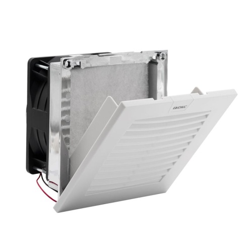 Вентилятор с фильтром ЭМС 120 м3/ч, 24В DC, 152х152 мм, IP54 | код R5MCV15024 | DKC фото 3
