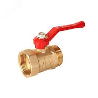 Кран шаровой Ду40 Ру16 ВН рычаг, латунный | код 103281 | Галлоп