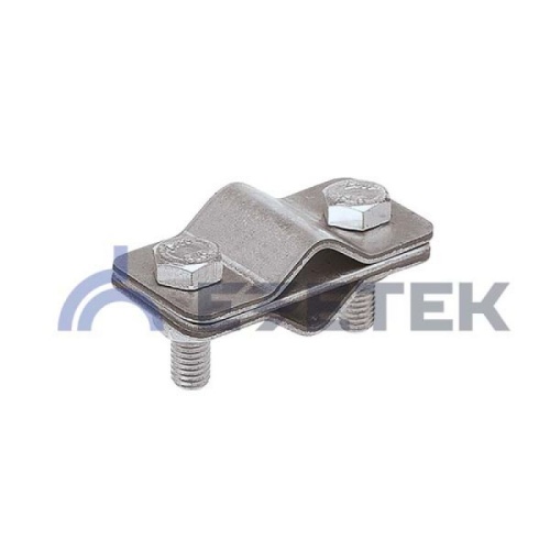 Зажим соединительный пруток — пруток параллельный, оцинкованная сталь | код 90550-2 | ЕЗЕТЕК