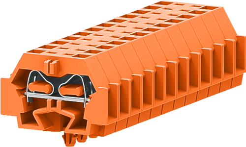 242312 Клемма TB проходная 1-1 с бок. подключ. с защелк. ножками, оранж., шт | код 242312 | SUPU 242312 Клемма TB проходная 1-1 с бок. подключ. с защелк. ножками, оранж., шт | код 242312 | SUPU