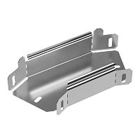 Угол горизонтальный 45 градусов Стандарт INOX (AISI 304) 100х50 Промрукав | код PR16.3404 | ПРОМРУКАВ