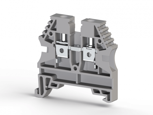 309 059, Клеммник на DIN-рейку 16мм.кв. (серый), AVK16 RD/NM Серия V0 | код 0.0.0.3.09059 | KLEMSAN