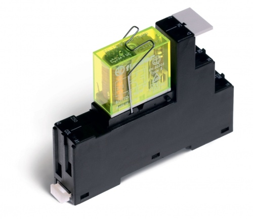 Интерфейсный модуль (сборка 50.12.9.012.1000 + 95.05.7SMA), электромеханическое реле безопасности, 2CO 8A, контакты AgNi, питание 12В DC, категория защиты IP20, винтовые клеммы, металлическая клипса, LED + диод | код 481290121002SMA | FINDE Интерфейсный модуль (сборка 50.12.9.012.1000 + 95.05.7SMA), электромеханическое реле безопасности, 2CO 8A, контакты AgNi, питание 12В DC, категория защиты IP20, винтовые клеммы, металлическая клипса, LED + диод | код 481290121002SMA | FINDE