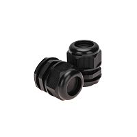 Кабельный ввод MG-32 (25-18 мм) черный | код 07-8132-1 | REXANT