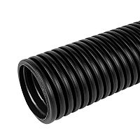 Труба автомобильная гофрированная ПП 6,8 мм, неразрезная (бухта 50 м/уп.) REXANT | код 16-1052 | REXANT