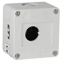 Корпус HF999004 серый 1 отверстие (малогабаритный) | код 004770415 | ETI