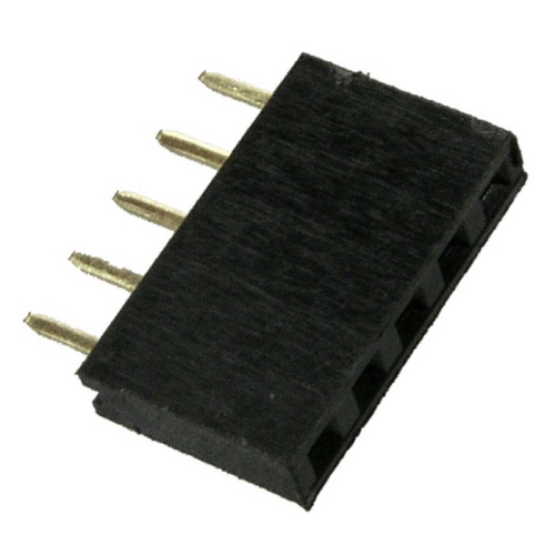 Гнездо для плат 2.54 мм RUICHI PBS-1x05 (PBS-05)шаг 2.54 мм, 5 контактов | код 58347 | Ruichi Гнездо для плат 2.54 мм RUICHI PBS-1x05 (PBS-05)шаг 2.54 мм, 5 контактов | код 58347 | Ruichi