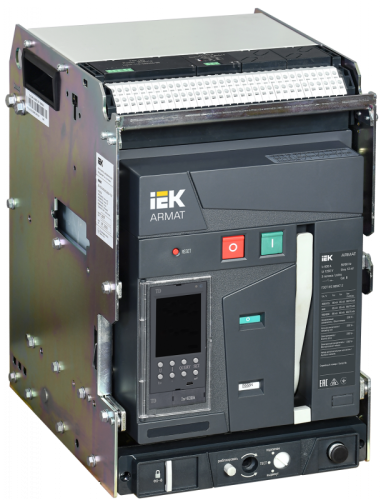 ARMAT Возд. авт. выкл. выдв. 3P B 85кА 630А TD с акс. IEK | код AR-ACB-3VB-085-0630A-TDCF | IEK
