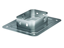 Фланец соед. FR 400/80, цинк-ламельный (аналог горячеоцинкованный) | код 37436HDZL | DKC