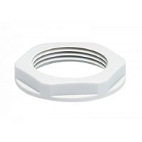 Гайка пластиковая, резьба M40x1,5, черный | код 05.505.0400.0 | Wieland