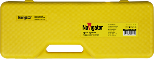 Пресс гидравлический 80 389 NHT-Pg03-16-300 (ручной; плавный ход) Navigator 80389 фото 4