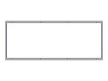 Набор для объединения шкафов спинами, 2000 x 400 мм | код R5KFRE2040 | DKC