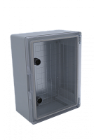 Корпус щита распределительного влагозащищенного 400x600x200мм, навесной, пластик, прозрачная дверца | код CP5015 | CETINKAYA PANO