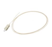 Пигтейл NM SC/PC, MM OM2, 0.9 мм, белый, 1.5 м | код NM-PIG-SC/OM2-1.5 | NEWMAX