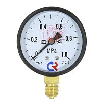 Манометр общетехнический радиальный ТМ-310Р.00 0...1 МРа М12х1.5 150С кл.2.5 | код 00000000678 | РОСМА
