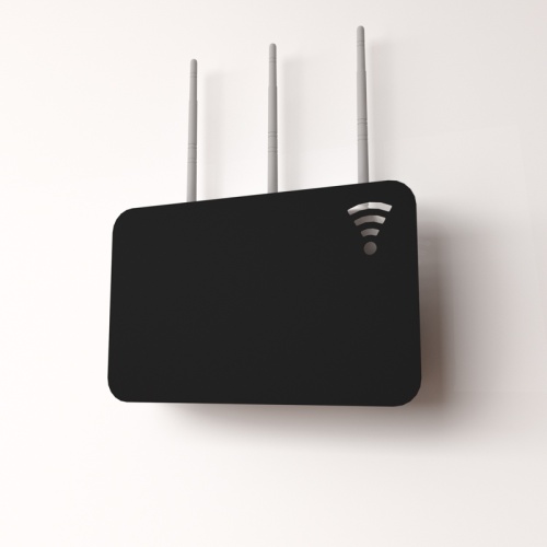 Держатель для хранения роутера, с регулировкой размеров, настенный, черный REXANT | код 38-0713 | REXANT