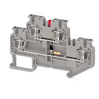 311 449, Пружинная клемма серии SRD 2,5-2FLD-110VAC (Серый) | код 0.0.0.3.11449 | KLEMSAN