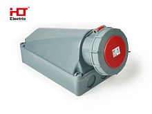 Розетка наружной установки 1442 125А 3Р+РЕ 380В-415B IP67 HLT | код 083-04-16 | HLT