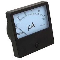 Микроамперметр RUICHI М42304 100мкА (Аналог), щитовой | код 90785 | Ruichi