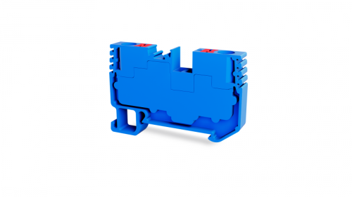 Самозажимной клеммный зажим PFT 4 синий | код PFT 4 Blue| Tbloc