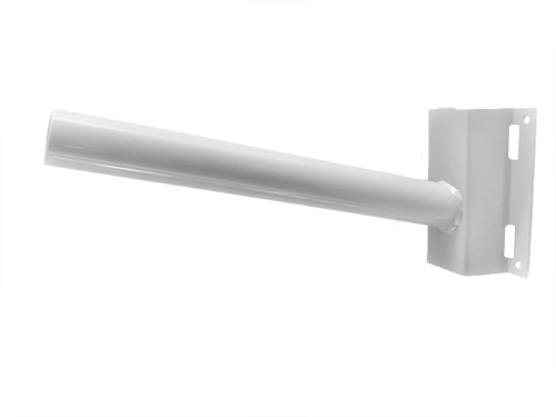 Кронштейн настенный и на столб монтажной лентой диаметр трубы 45мм белый для уличного светильника (КР-4) | код. 22 | Переноска Кронштейн настенный и на столб монтажной лентой диаметр трубы 45мм белый для уличного светильника (КР-4) | код. 22 | Переноска