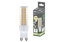 Лампа светодиодная G9-7 Вт-230 В-3000 К, SMD, 17,5x65,5 мм TDM | код SQ0340-0225 | TDM