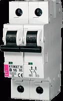 Авт.выключатель ETIMAT 10 DC 2p B 20A (6kA) | код 002128717 | ETI