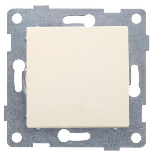 Выключатель 1-кл. СП Ugra 10А 250В механизм беж. | код С11В1-003 | GUSI