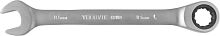 CRW18 Ключ гаечный комбинированный трещоточный, 18 мм | код CRW18 | Thorvik