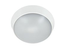 Светильник светодиодный WP 15 C 12W OP 840 D220 WH 220х80мм 12Вт 4000К IP65 ЖКХ круглый пылевлагозащ. бел. Русский Свет 15071523452