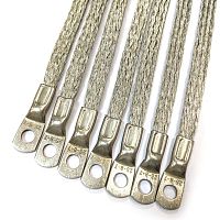 Проводник заземляющий П-500 S= 6 мм (два наконечника) | код zeta11225 | ЗЭТАРУС