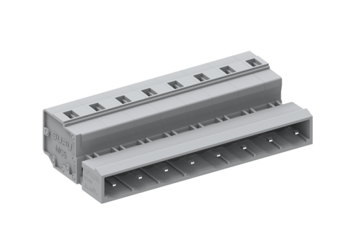 475404 Вилка каб., MCS, горизонт.,шаг 7.5мм, 4 конт., сер., шт | код 475404 | SUPU