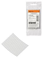 Набор трубок термоусаживаемых, клеевых Моноцвет, белый 2,4/0,8 TDM | код SQ0548-2802 | TDM