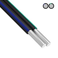 Провод СИП-4 2x16,0 мм кв, длина 25 метров, ГОСТ REXANT | код 01-8890-25 | REXANT