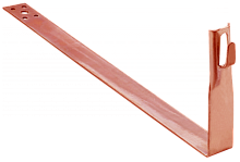 Дер. пр. кр. 6-8мм чер. кр. L=380мм медь IEK | код ZDP80-50-5-68-380 | IEK