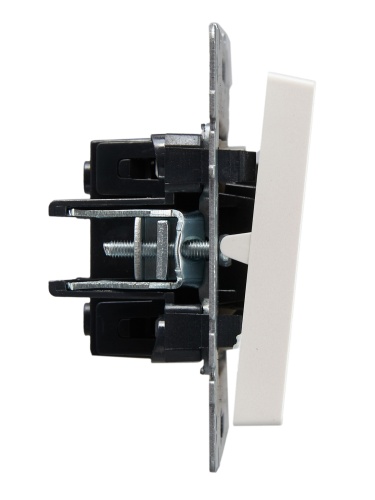 BRITE Выключ. 1-кл. прох. с инд. 10А ВС10-1-7-БрЖ жемч. IEK | код BR-V12-1-10-K36 | IEK фото 2