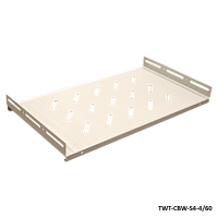 Полка для настенных шкафов глубиной 800 мм, 4 точки, нагрузка - 60 кг | код TWT-CBW-S4-8/60 | TWT