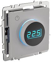 Термостат электронный с индикацией BRITE СП IP20 ТС10-1-БрБ бел. | код BR-RT11-K01 | IEK