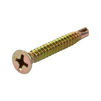 Саморез оконный KRANZ сверло, 3.9х25, желтый цинк, упаковка поставщика ( 12 000 шт. ) | код 1505-3925-1 | KRANZ