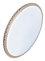 Светильник светодиодный ДБО-24 Вт настенно-потолочный MYSTERY 230В 6500K 1560Лм 279x66мм бронза | код KCMist24W_6500 | КОСМОС