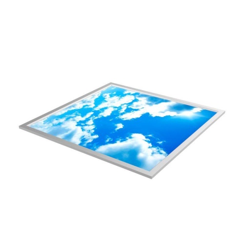 Светильник светодиодный ДВО 40 Вт 1300 лм 6500К AC 220В IP20 595х595х8мм ультратонкий с картоной небо драйвер в комплекте Gauss | код 846511340 | Gauss фото 5