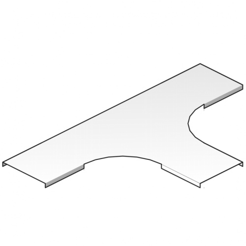 Крышка для ответвителя горизонтального Т-образного, 56 x 10 мм, (аналог 50х10) Сендзимир | код DT050 | Vergokan
