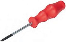 Отвертка шлицевая, DIN 5264 A, лезвие: 0,6 х 3,5 мм, короткая, прямая | код 06.502.5000.0 | Wieland