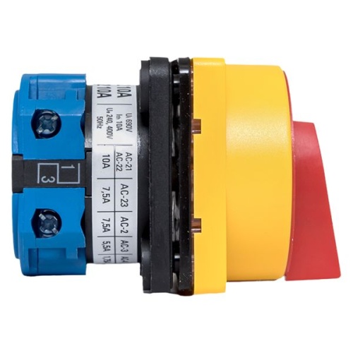 Переключатель кулачковый ПК-1-12 10А 2P 0-1 с блокировкой IP65 EKF PROxima | код pk-1-12-10-a65 | EKF фото 4