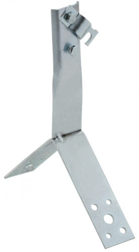 Дер. пр. кр. 6-10мм вин. кон. h=80мм оц. сталь IEK | код ZDP80-11-4-16-80 | IEK